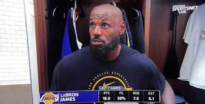 里夫斯说球队韧性十足，老詹拼劲超强，赞扬东部第一实力